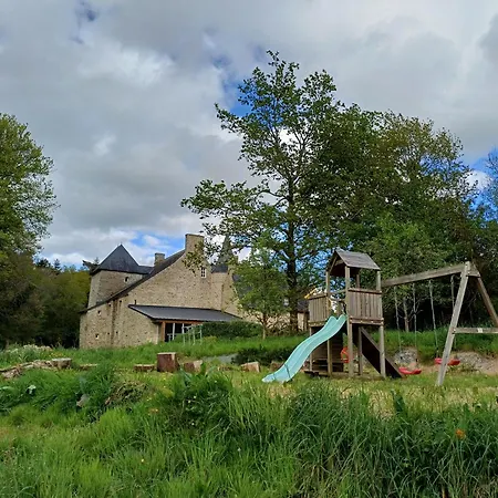 Chateau De Kerouallan Lignol Extérieur photo